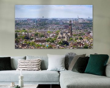 Panorama auf Amsterdam von Peter Bartelings