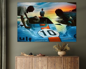 Gulf Cosworth, Le Mans 1975 by Timeview Vintage Images