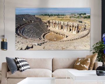 Amphitheater in Hierapolis, Türkei von Jessica Lokker
