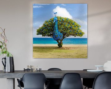 Peacock Tree van Martijn Schrijver