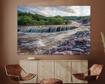 Serrano natural pools near the town of Lencois in Chapada Diamantina by Castro Sanderson