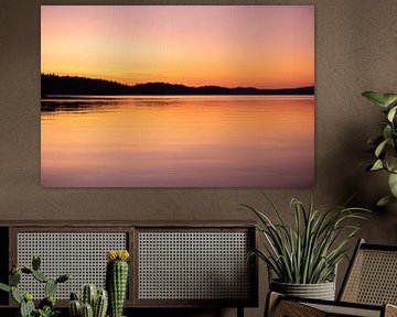 Sunset at Camp Grinsby - Sweden by Vincent D'hondt