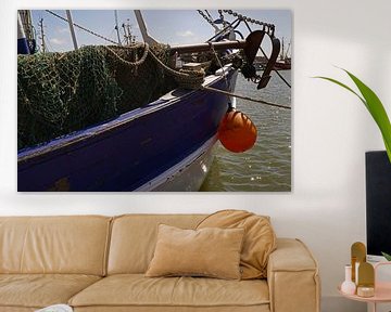 Bootsdetail im Hafen von Büsum von Babetts Bildergalerie