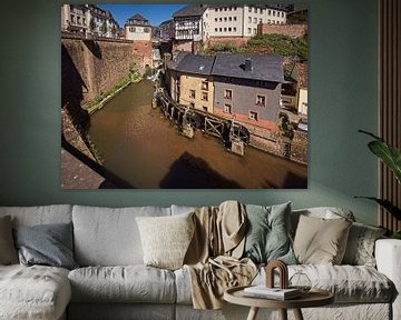 Chute d'eau à Saarburg sur Rob Boon