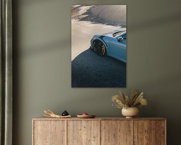 Porsche GT3 RS on the Maasvlakte by Sebastiaan van 't Hoog