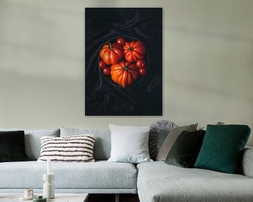 Coeur de boeuf tomatoes by Maaike Zaal