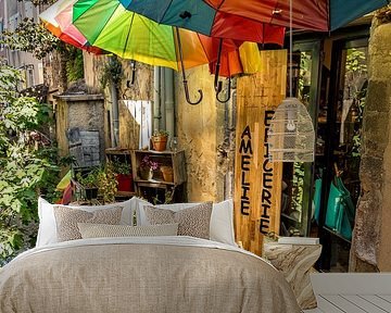 Farbenfroher Sonnenschutz von Jacques Jullens