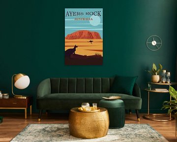 Australia Ayers Rock by Walljar