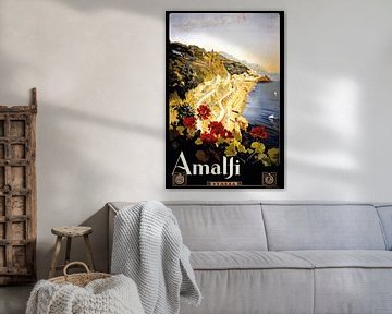 Italië Amalfi van Walljar