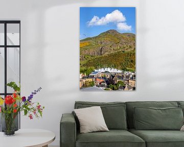 EDINBURGH Salisbury Crags and Arthur's Seat by Melanie Viola