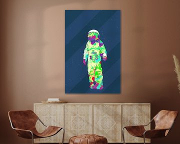 Spaceman AstronOut (Blauw)