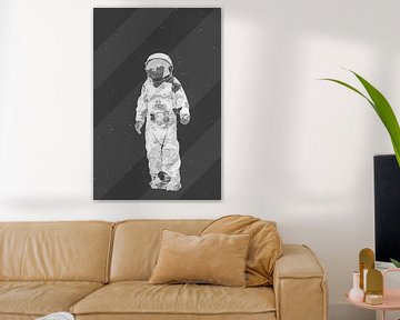Spaceman AstronOut (zwart)