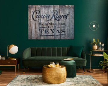 marque de feu sur le canon texas sur Atelier Liesjes