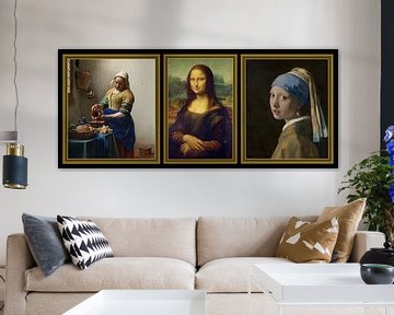 3 mooiste geschilderde vrouwen van Digital Art Studio