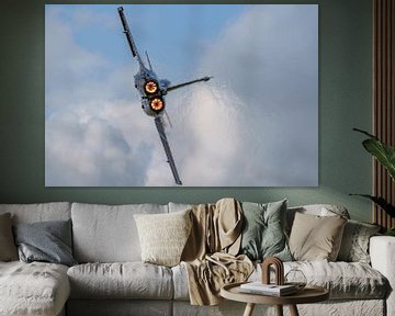 Rafale Solo Display Team 2022 in actie. van Jaap van den Berg